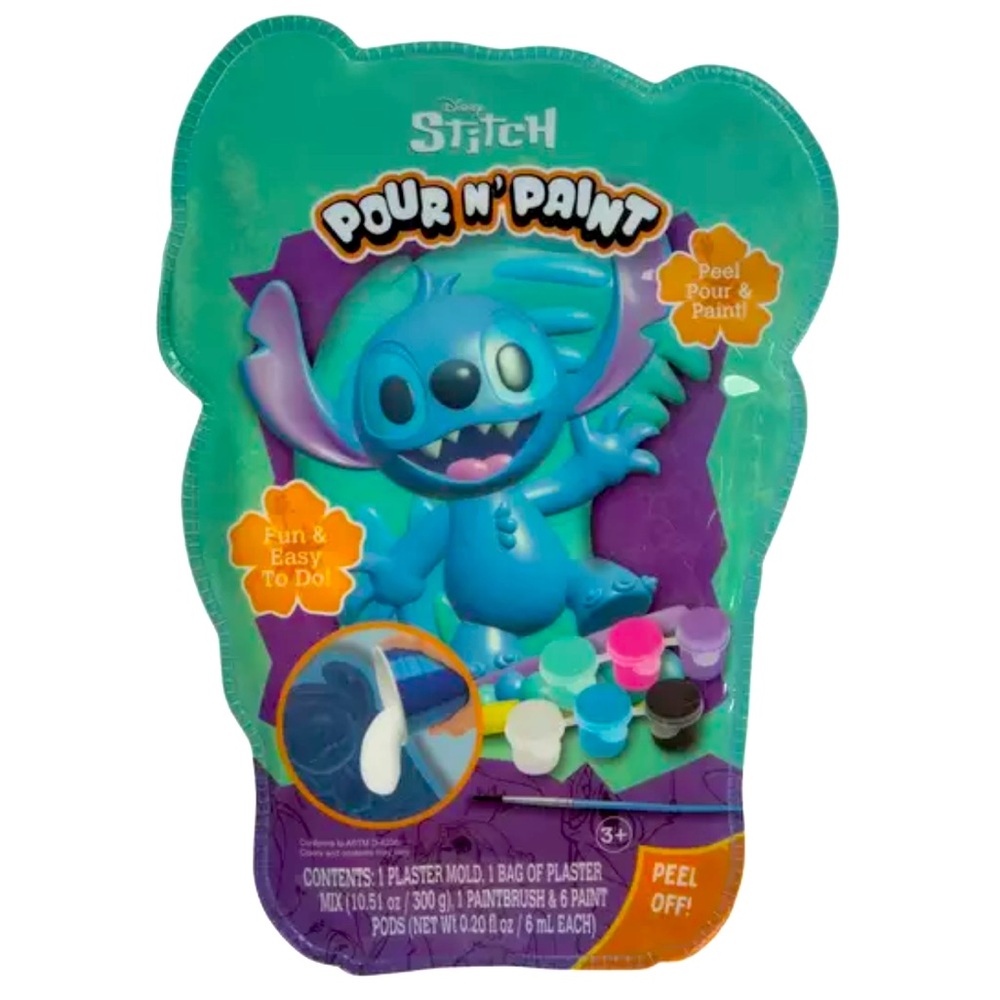 Stitch Pour N Paint mold Activity Kit